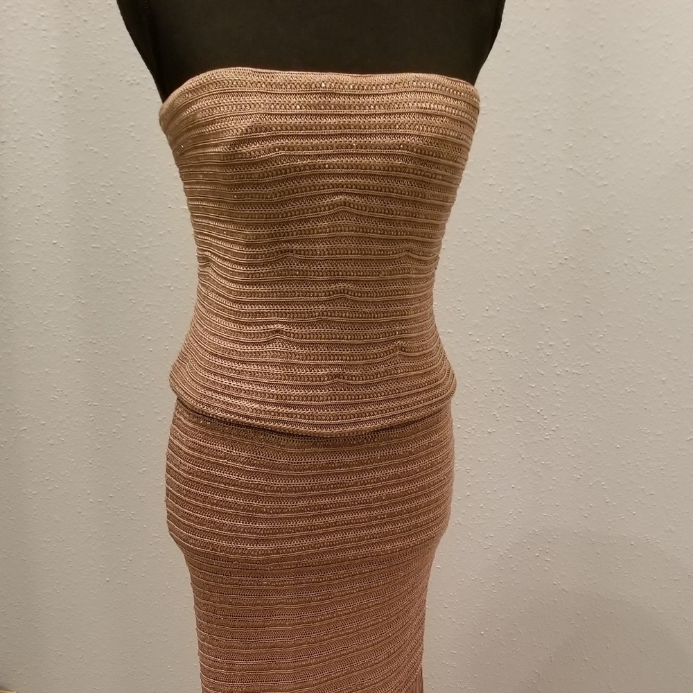 Two-piece evening dress